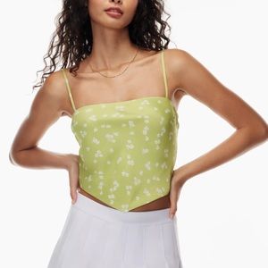 Aritzia Sunday Best Elektra Camisole in 70’s blue